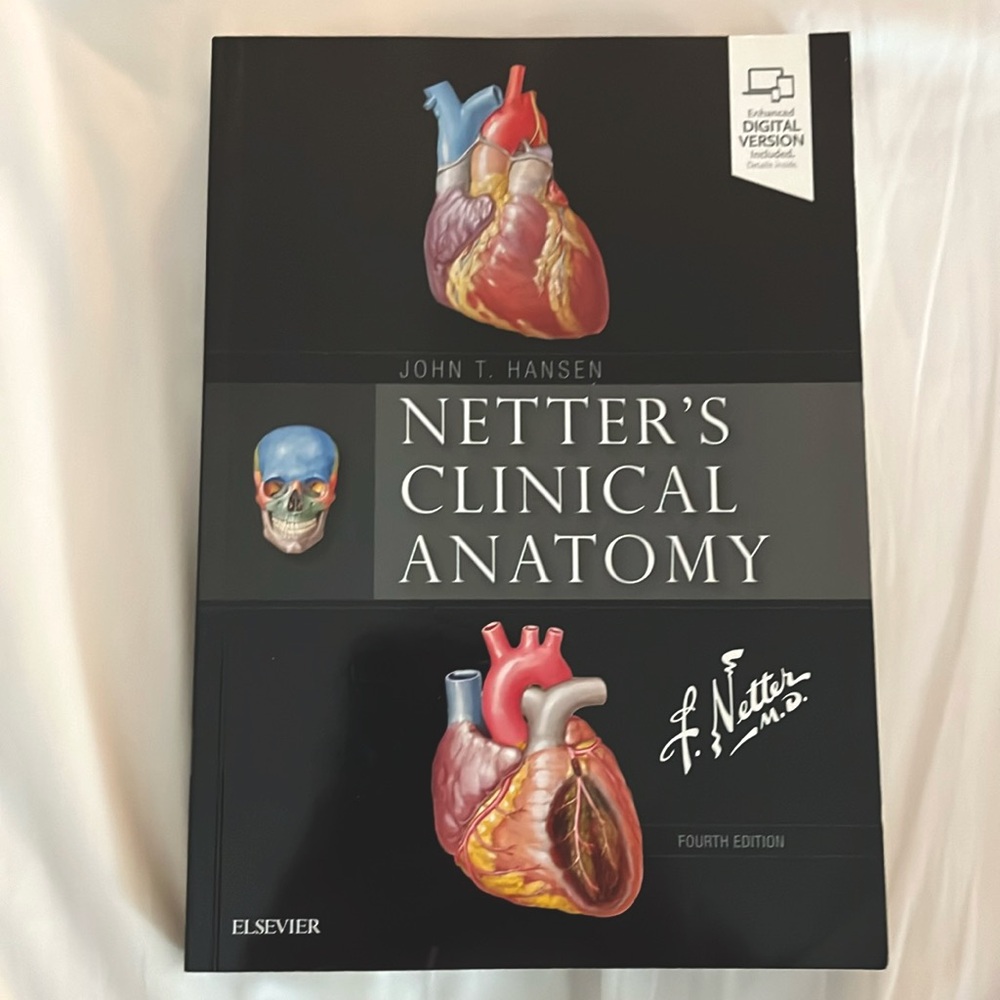 NWT Netter’s Clinical Anatomy Fourth Edition